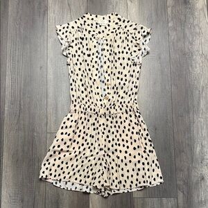 Kate Spade Animal Print Romper